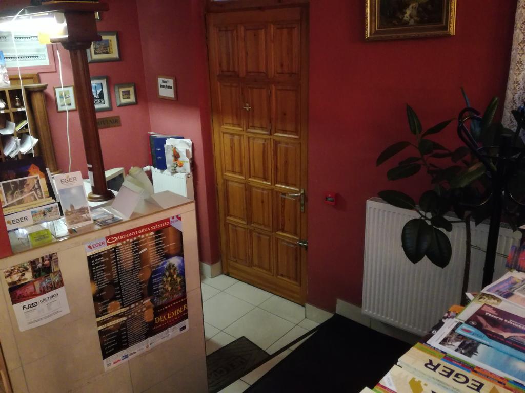 Hotel Arany Trofea エゲル エクステリア 写真